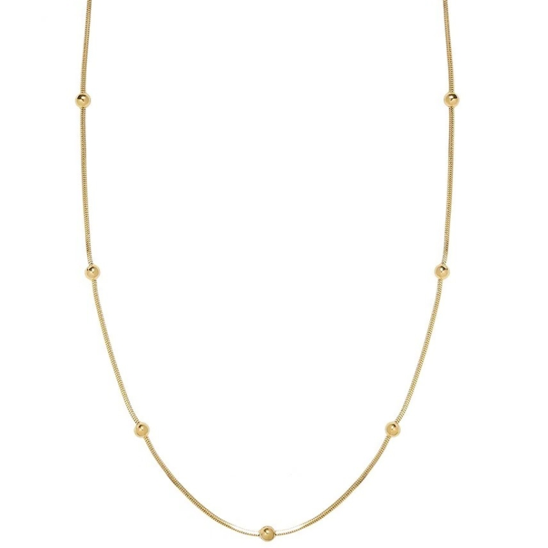 Gold Stainless Steel Necklace